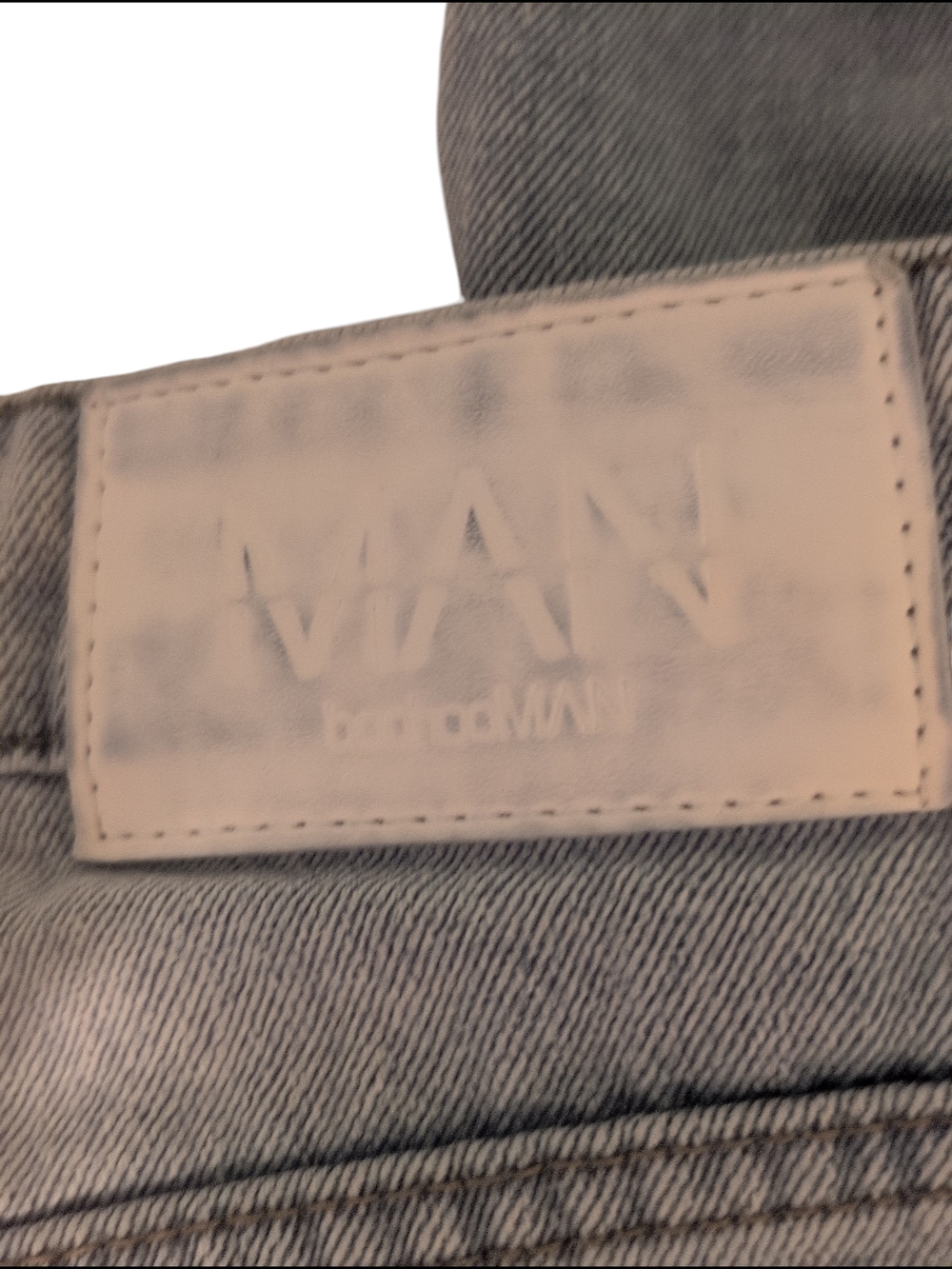 Vintage Man boohooMan Zippers Button Fly Unique Jeans Denim 32x30 - Picture 8 of 14